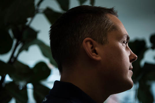 Förbundskapten Tomas Montén på Sveriges