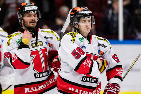 Örebros Michael Haga deppar
