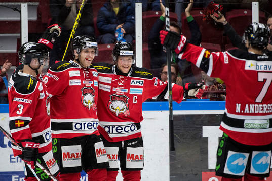 Malmö Redhawks André Benoit, Frederik Storm, Erik