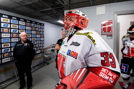 Örebros målvakt Julius Hudacek
