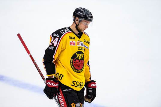 Luleås Johan Harju deppar