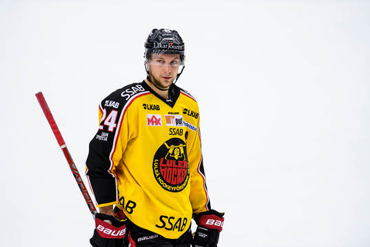 Luleås Johan Harju deppar
