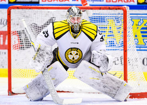 Brynäs målvakt David Rautio