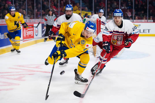Sveriges Rasmus Asplund och Tjeckiens Jakub Zboril