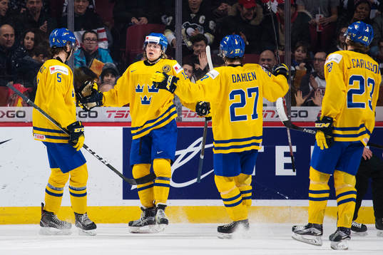 Sveriges David Bernhardt, Alexander Nylander, Jonathan
