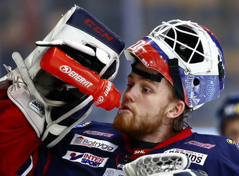 Linköpings målvakt Marcus Högberg