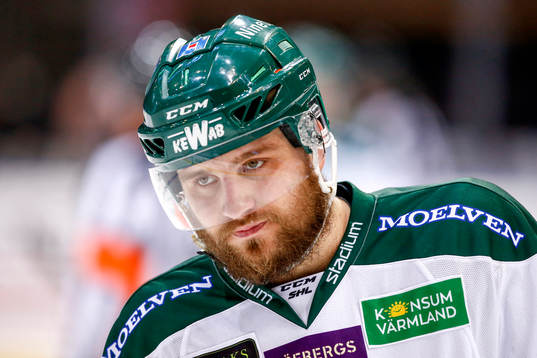 Färjestads Mikael Wikstrand deppar