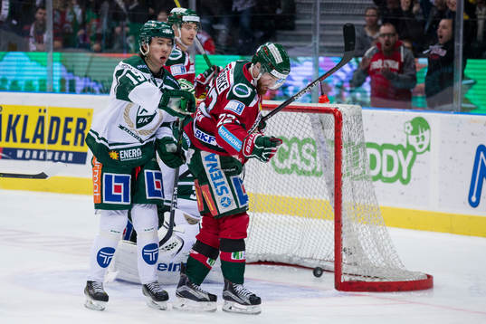 Frölundas Robin Figren jublar