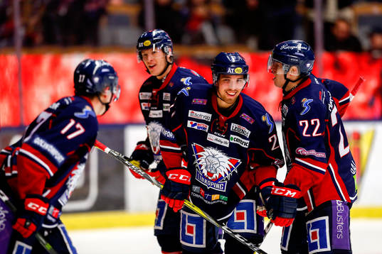 Linköpings Jonathan Rodensjö jublar