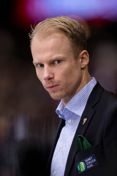 Frölundas assisterande tränare Johan Lundskog