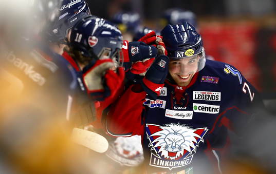 Linköpings Jonathan Rodensjö jublar