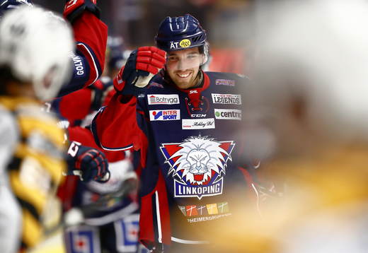 Linköpings Jonathan Rodensjö jublar