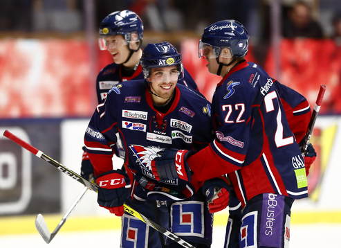 Linköpings Jonathan Rodensjö jublar