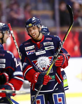 Linköpings Jonathan Rodensjö jublar