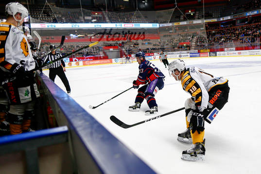 Linköpings Eddie Larsson och Skellefteås Pontus