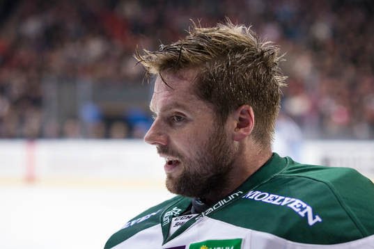 Färjestads målvakt Lars Haugen