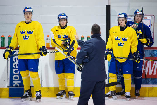 Joel Eriksson Ek, Andreas Wingerli, Tim Söderlund och