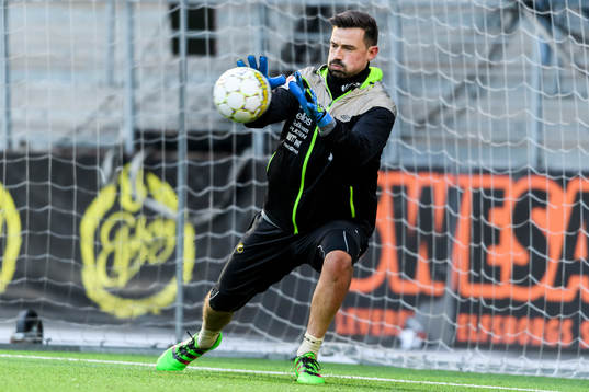 Elfsborgs målvakt Kevin Stuhr Ellegaard