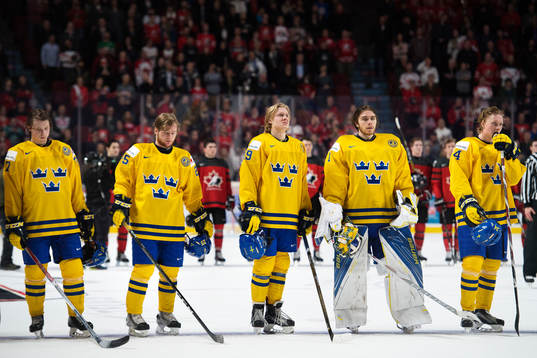Sveriges Jonathan Dahlén, Sebastian Ohlsson, Alexander