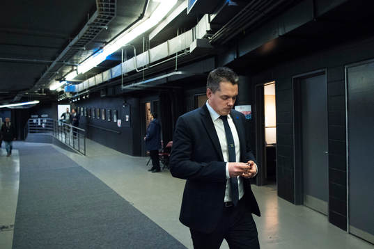 Sveriges förbundskapten Tomas Montén