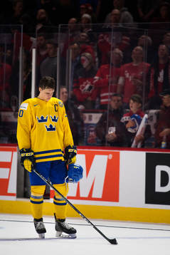 Sveriges Joel Eriksson Ek deppar