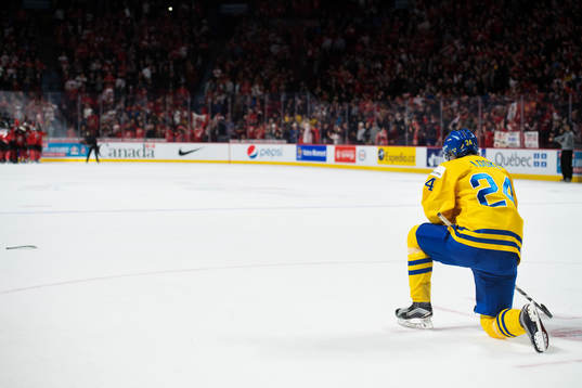 Sveriges Jens Lööke deppar