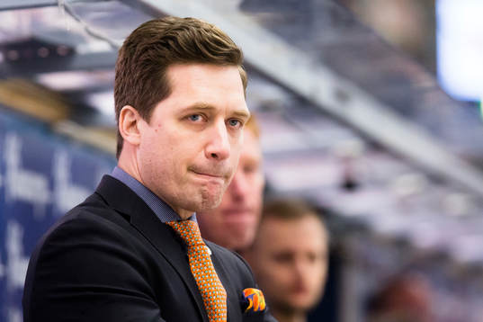 Växjös tränare Sam Hallam