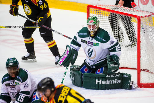 Färjestads målvakt Stefan Steen