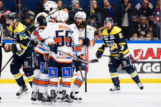 s Ted Brithén (v), Kristofer Berglund (h) deppar och