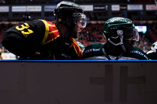 Brynäs Jonathan Granström och Färjestads Hugo Enock