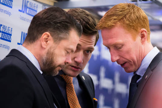 Växjös assisterande tränare Fredrik Hellgren. tränare