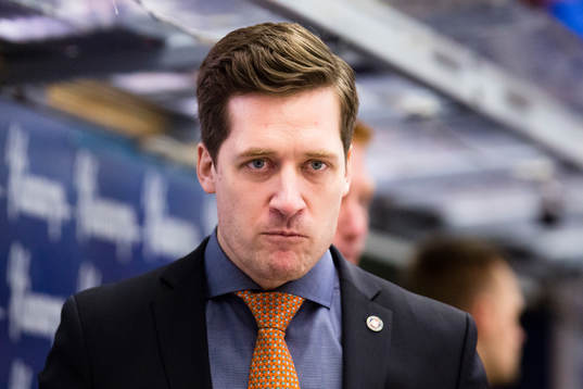 Växjös tränare Sam Hallam