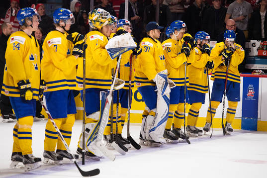 Sveriges spelare deppar