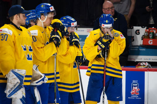 Sveriges spelare med Rasmus Dahlin deppar