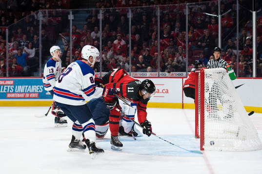0-1-målet från Kanadas Thomas Chabot går in i mål