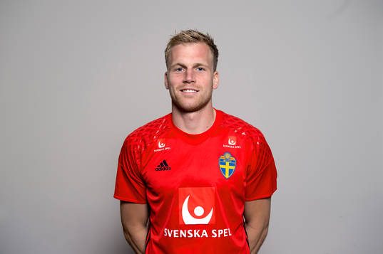 Sveriges målvakt Peter Abrahamsson