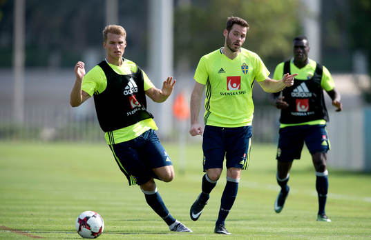 Sveriges Sebastian Andersson och Emil Salomonsson
