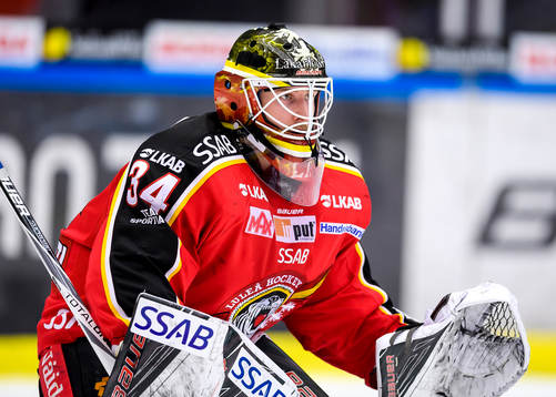 Luleås målvakt Joel Lassinatti