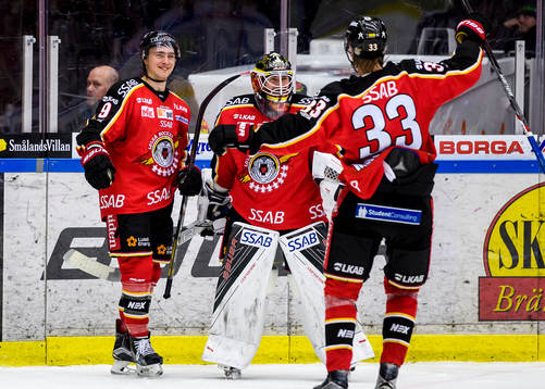 Luleås Johan Forsberg jublar