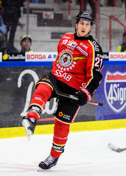 Luleås Bill Sweatt jublar