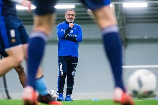 Djurgårdens tränare Özcan Melkemichel