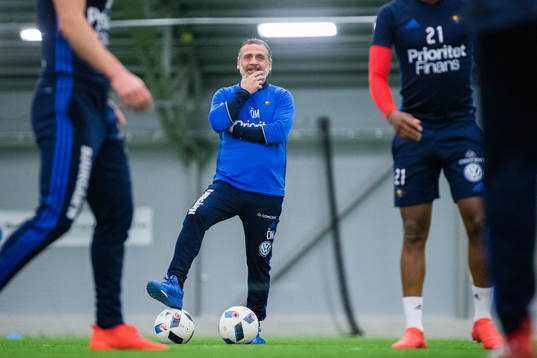 Djurgårdens tränare Özcan Melkemichel