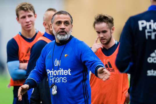 Djurgårdens tränare Özcan Melkemichel