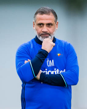 Djurgårdens tränare Özcan Melkemichel