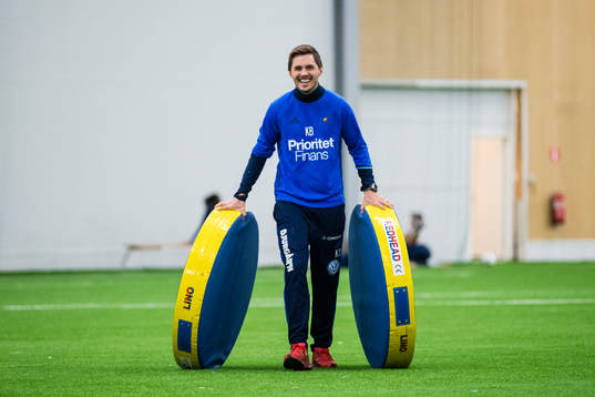 Djurgårdens naprapat Karl Barrling