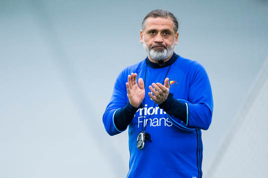 Djurgårdens tränare Özcan Melkemichel
