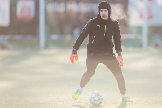 Helsingborgs målvakt Matt Pyzdrowski