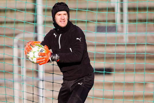 Helsingborgs målvakt Matt Pyzdrowski
