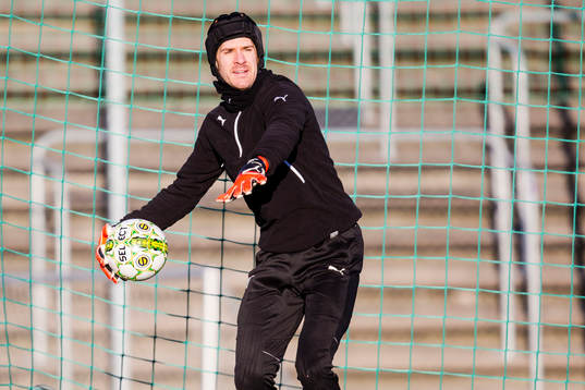 Helsingborgs målvakt Matt Pyzdrowski