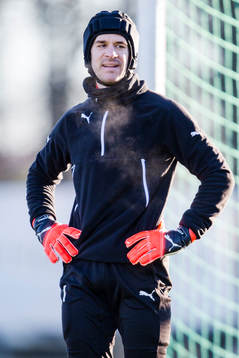 Helsingborgs målvakt Matt Pyzdrowski